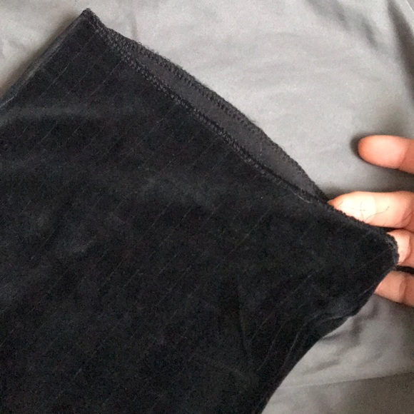 🎩 St. John Black Velvet Pin Stripe Pants 🎩 - Picture 7 of 8